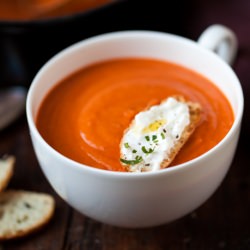 Cream of Roasted Tomato Soup