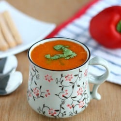 Roasted Bell Pepper Soup