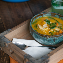 Creamy Chicken Sweet Potato Soup