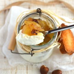 Yogurt and Stewed Apples