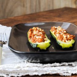 Stuffed Zucchini Boats