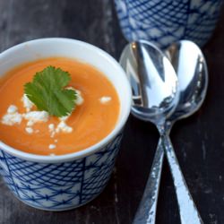 Gingery Sweet Potato Soup