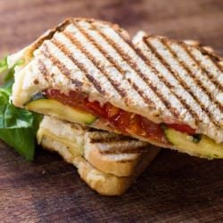 Grilled Gouda and Zucchini Panini