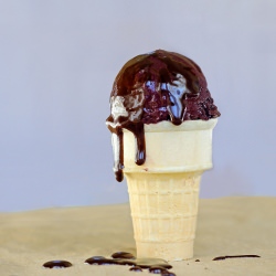 Red Velvet Raspberry Ice Cream