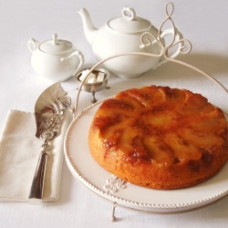 Upside-Down Apple Cake