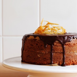 Peanut Butter Chocolate Cake