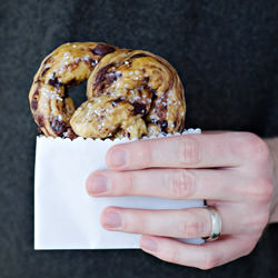 Chocolate Chip Brioche Pretzels