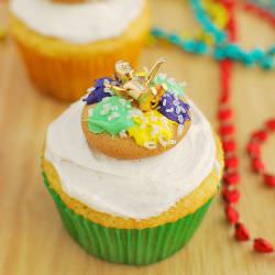 King Cake Cupcakes