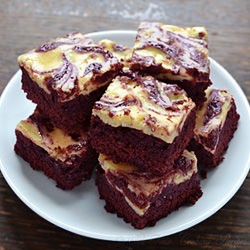 Red Velvet Cheesecake Brownies