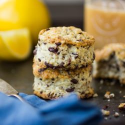 Chocolate Bergamot Scones