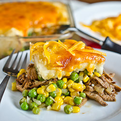 Pulled Pork Shepherd’s Pie
