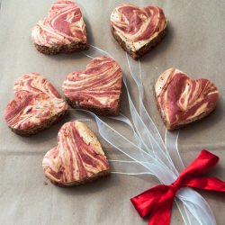 Marbled Beet Cheesecake