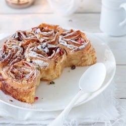 Ruffle Milk Pie