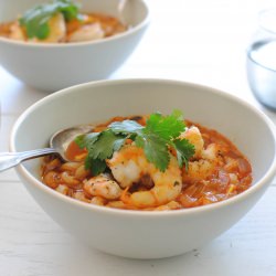 BBQ Shrimp Minestrone