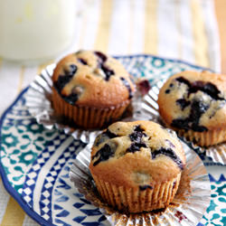 Vegan Blueberry Muffins