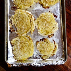Oven Roasted Cabbage