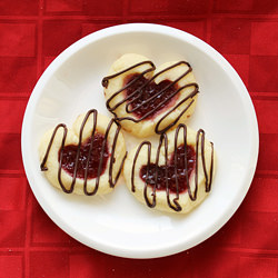 Heart Thumbprint Cookies