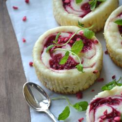 Raspberry Cheesecakes