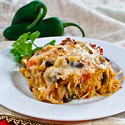 Mexican Baked Spaghetti Squash