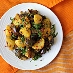 Potato And Eggplant Curry