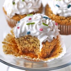 Guilt Free Vanilla Cupcakes