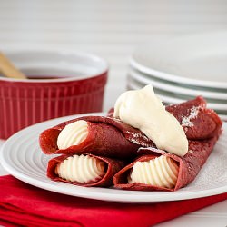 Red Velvet Crepes