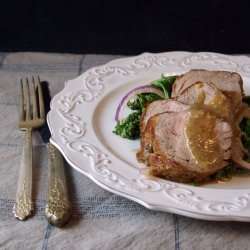 Maple-Walnut Pork Tenderloin