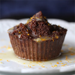 Dark Chocolate Bread Pudding