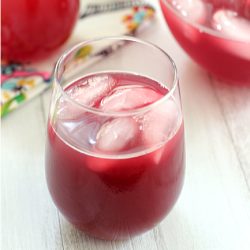 Pomegranate Pear Champagne Punch