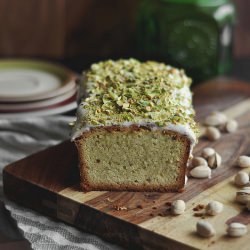 Pistachio Pound Cake