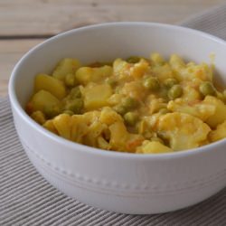 Potato Pea Curry