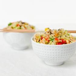Crunchy Asian Quinoa Salad