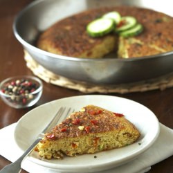 Quinoa, Zucchini & Sun-Dried Tomato Frittata
