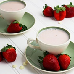 Strawberry Hot Chocolate