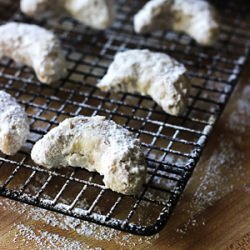 Pecan Crescent Cookies