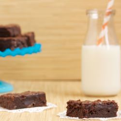 Salted Toffee Brownies