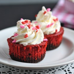 Mini Red Velvet Cheesecakes