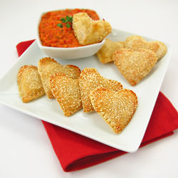 Mozzarella Cheese Heart Pastries