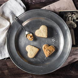 Valentines Buckwheat Cookies