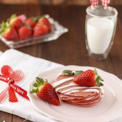 Red Velvet Pancakes