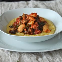 Tomato Braised Butter Beans