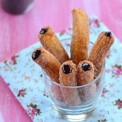 Vanilla Bean Churros w/ Choc. Sauce