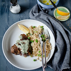 Dukkah-Crusted Lamb Chop