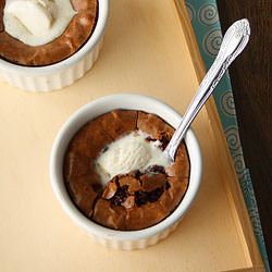 Hot Fudge Brownie Sundaes