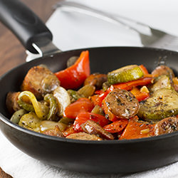 Italian Chicken Sausage Skillet