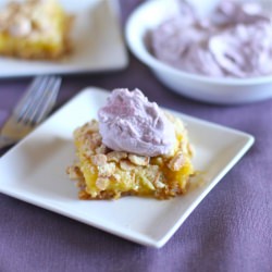 Lemon Lavender Bars