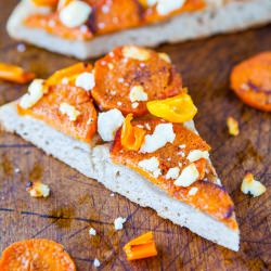 Sweet Potato & Goat Cheese Pizza