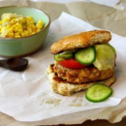 Chicken Chorizo Burgers