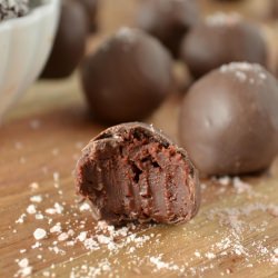 Silky Dark Chocolate Truffles