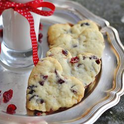 Cookies with Dried Cranberries